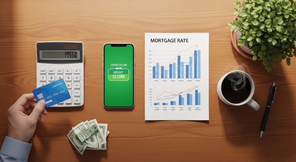 boost credit score for better mortgage rate step by step