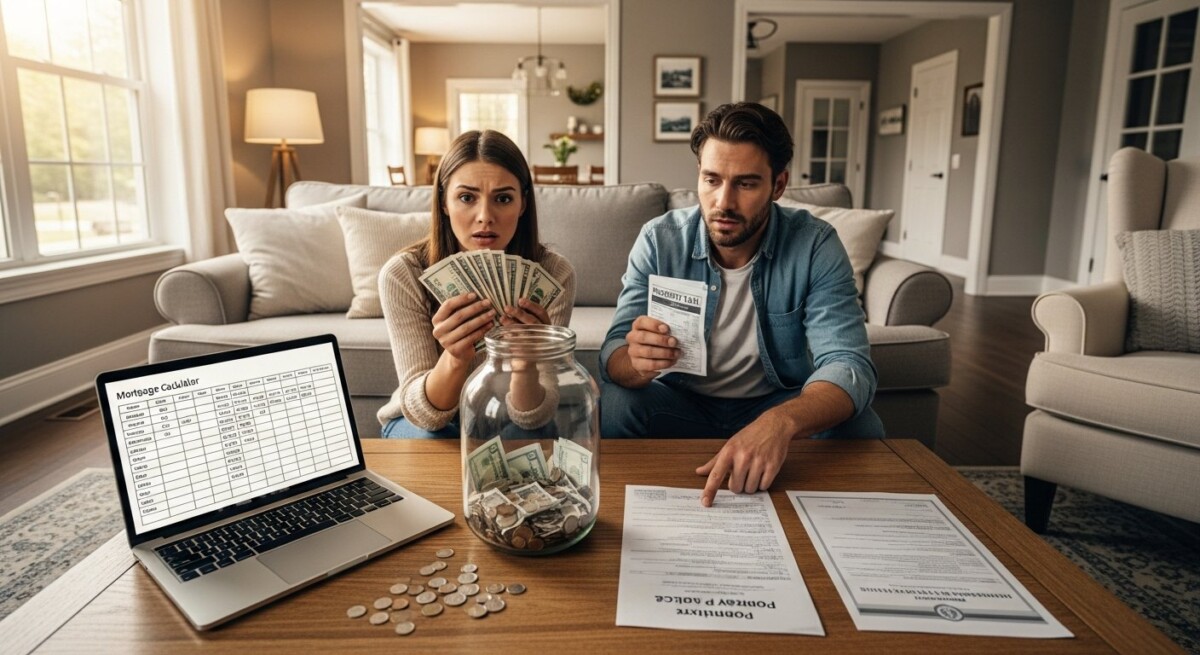 property taxes and homeowners insurance costs beyond mortgage payment