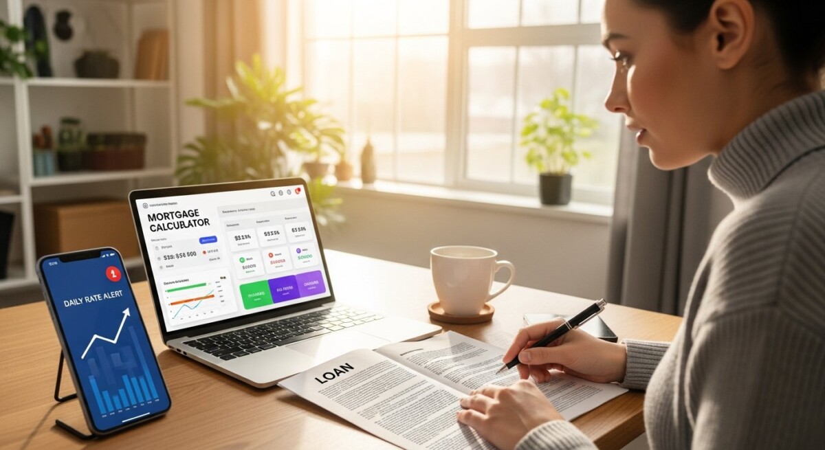 how to track mortgage rate changes daily with free tools