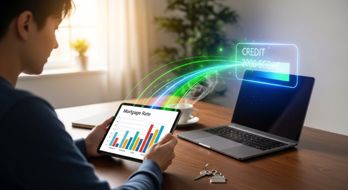 why credit rates depend on score