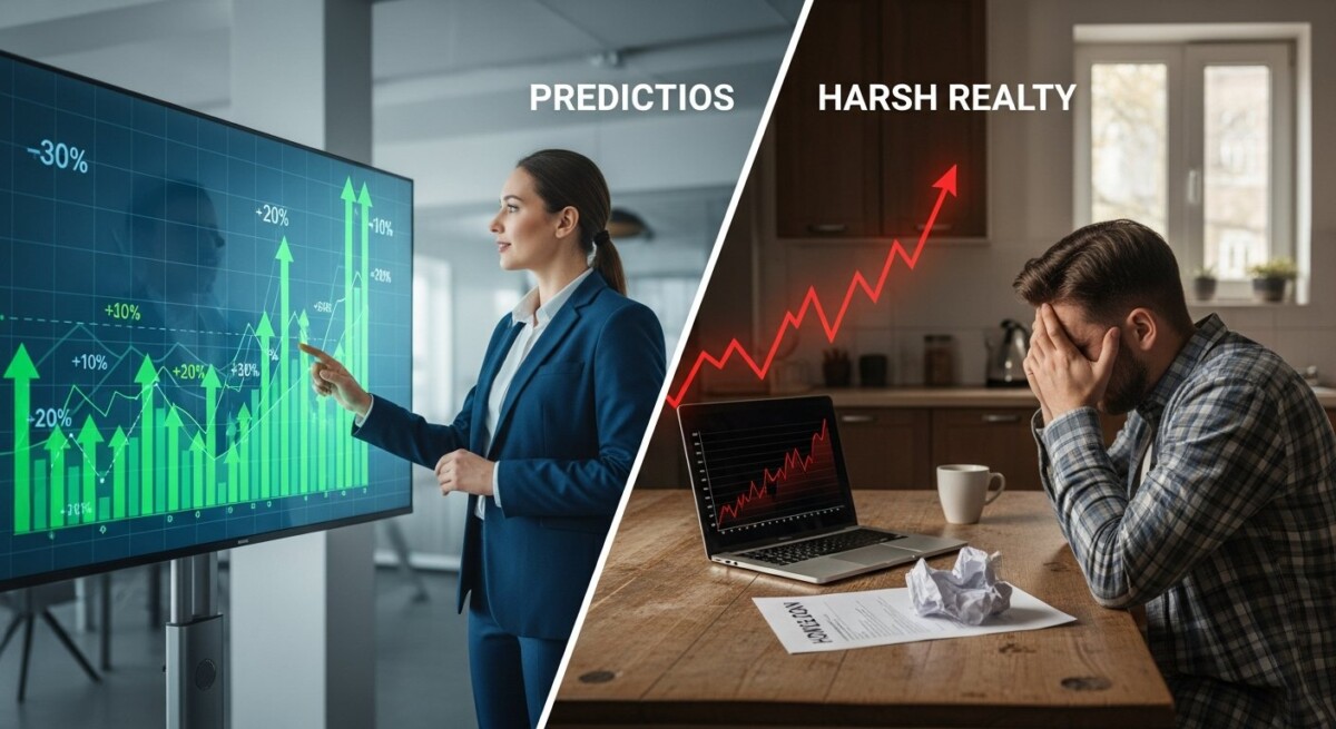 mortgage rate predictions vs reality analysis