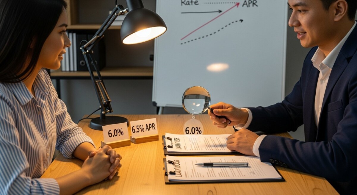 what's the difference between the mortgage rate and apr