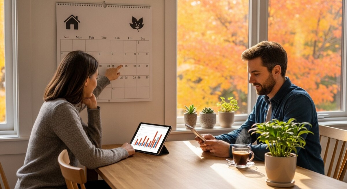 when is the best month to refinance a house